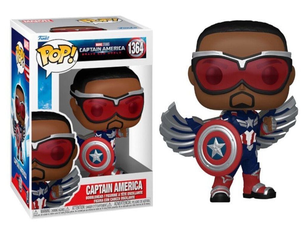 FIGURA POP BNW CAPTAIN FUNKO AM&Eacute;RICA image number 0