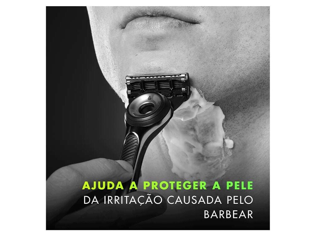 GEL DE BARBEAR COM ESPUMA R&Aacute;PIDA GILLETTE LABS 198 ML image number 3