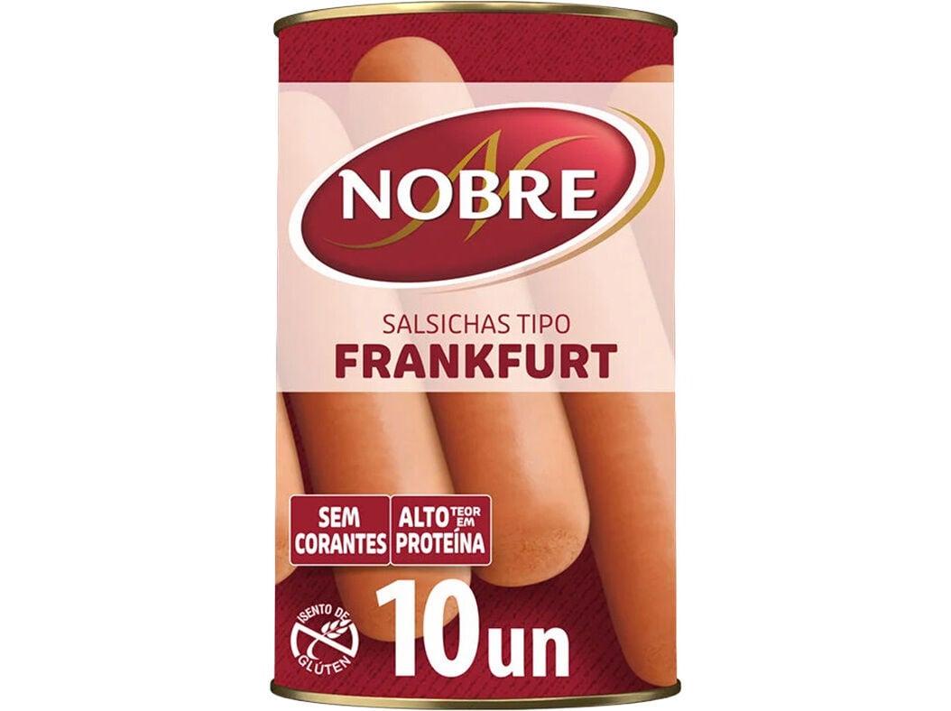 SALSICHAS NOBRE 10 UNI 380(250)G