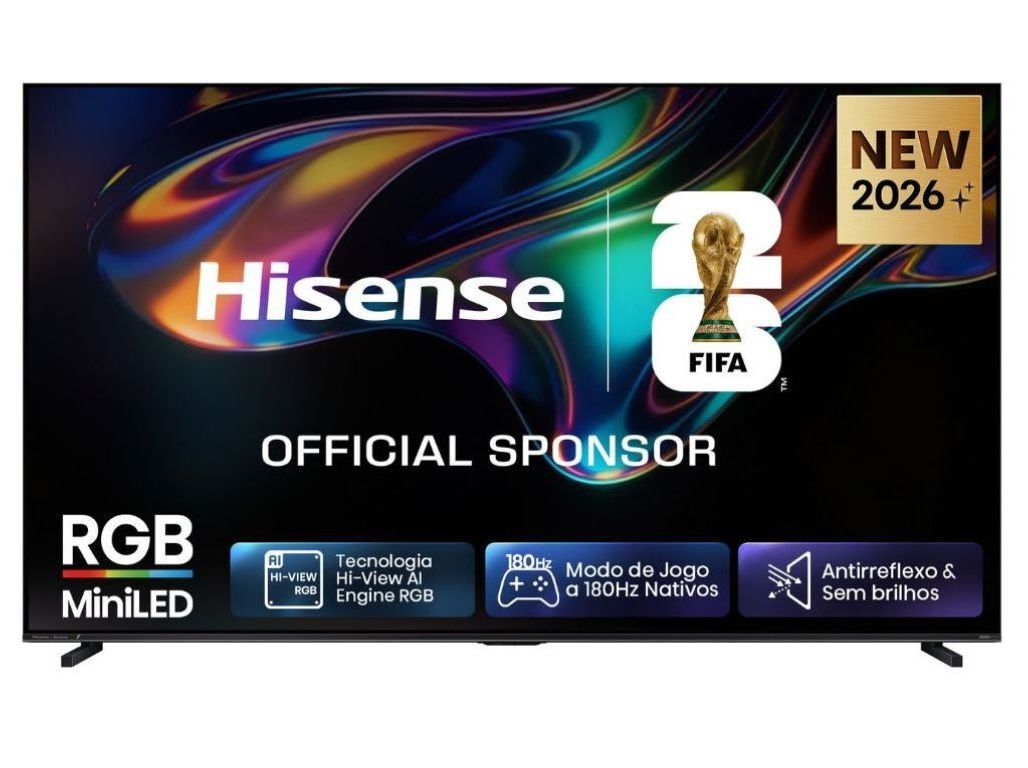 TV MINILED HISENSE 100UR8S (100" 180HZ SMART TV 254CM)