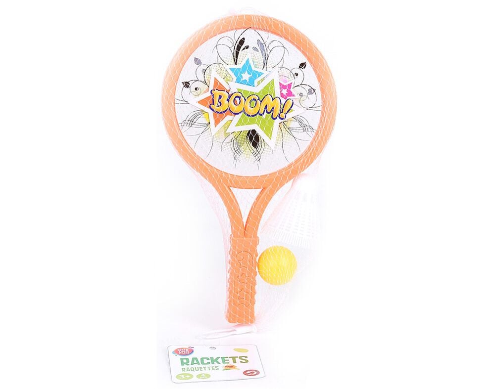 RAQUETES MINI E BOLA ONE TWO FUN CORES SORTIDAS image number 1