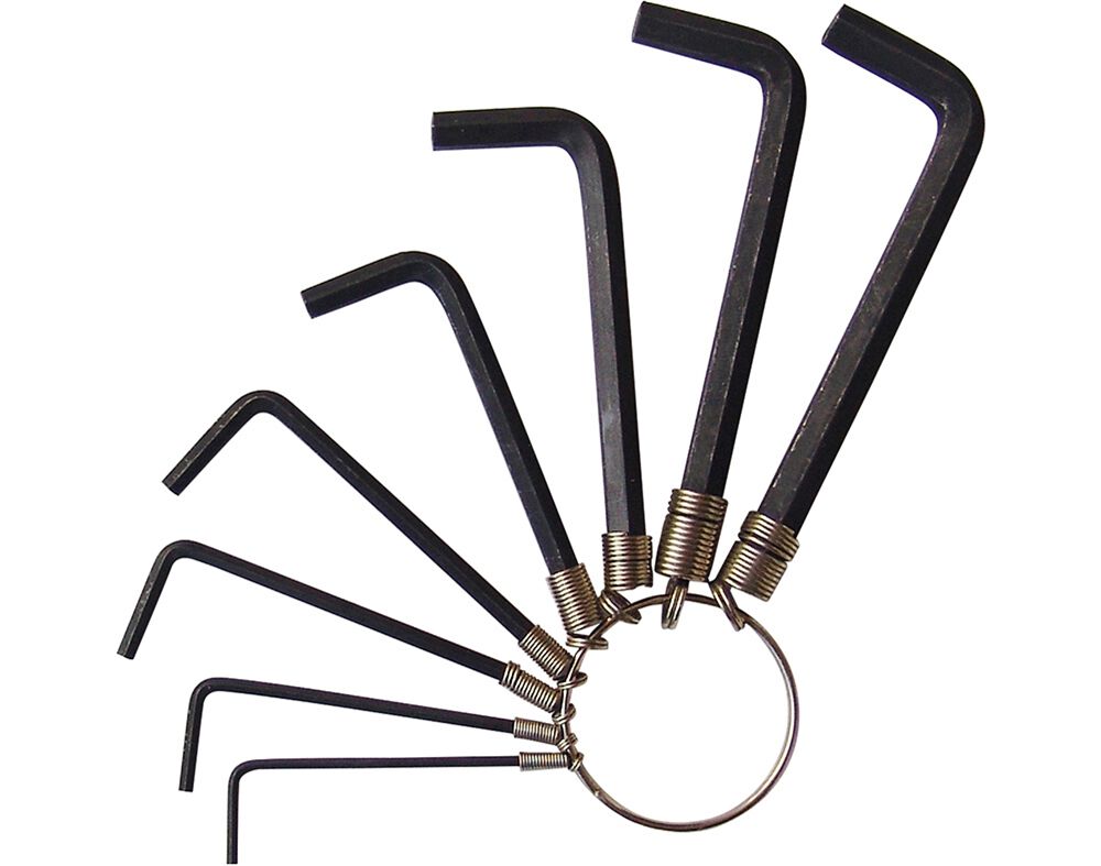 CHAVE HEXAGONAL POLEGAR PACK 8 UNIDADES