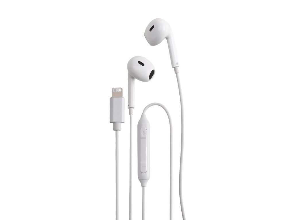 AURICULARES QILIVE Q.1566 LIGHTNING BRANCO image number 0