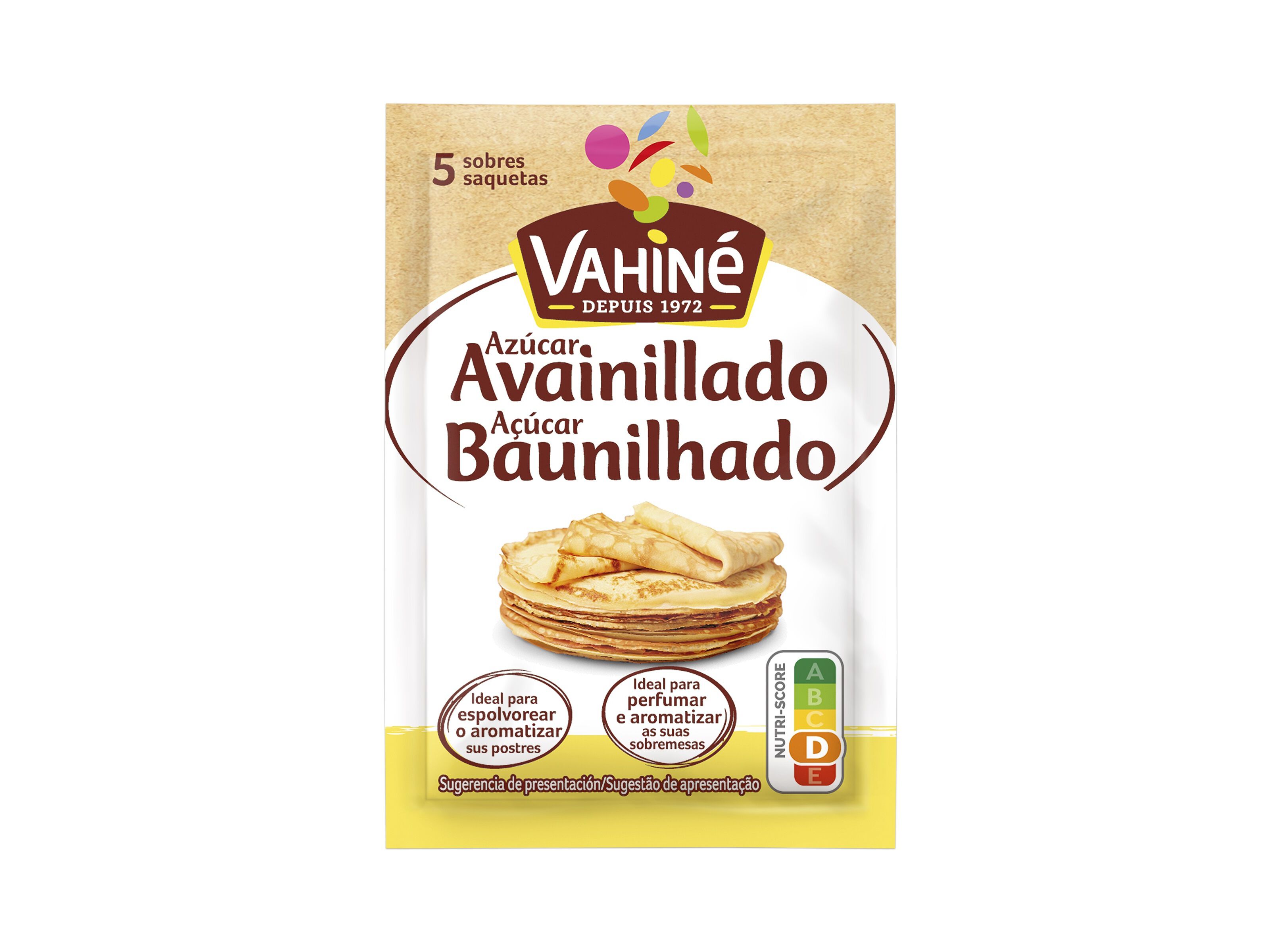 A&Ccedil;&Uacute;CAR VAHIN&Eacute; BAUNILHADO 5X7.5G image number 0