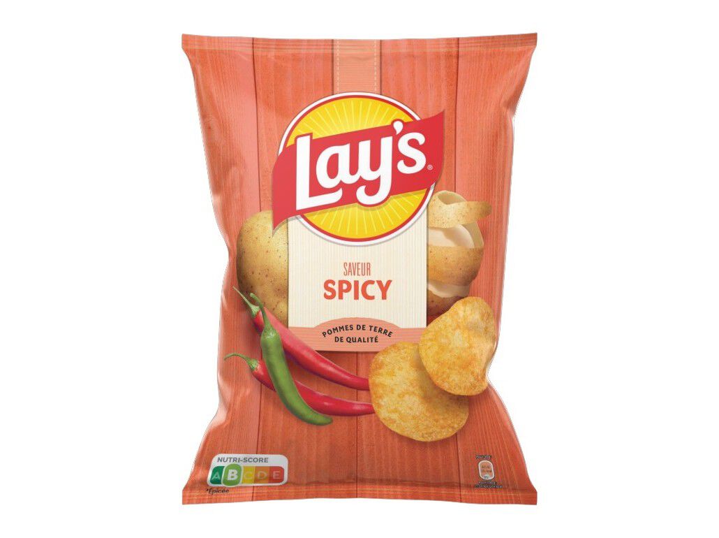 BATATAS FRITAS LAY'S SPICY 130G image number 1