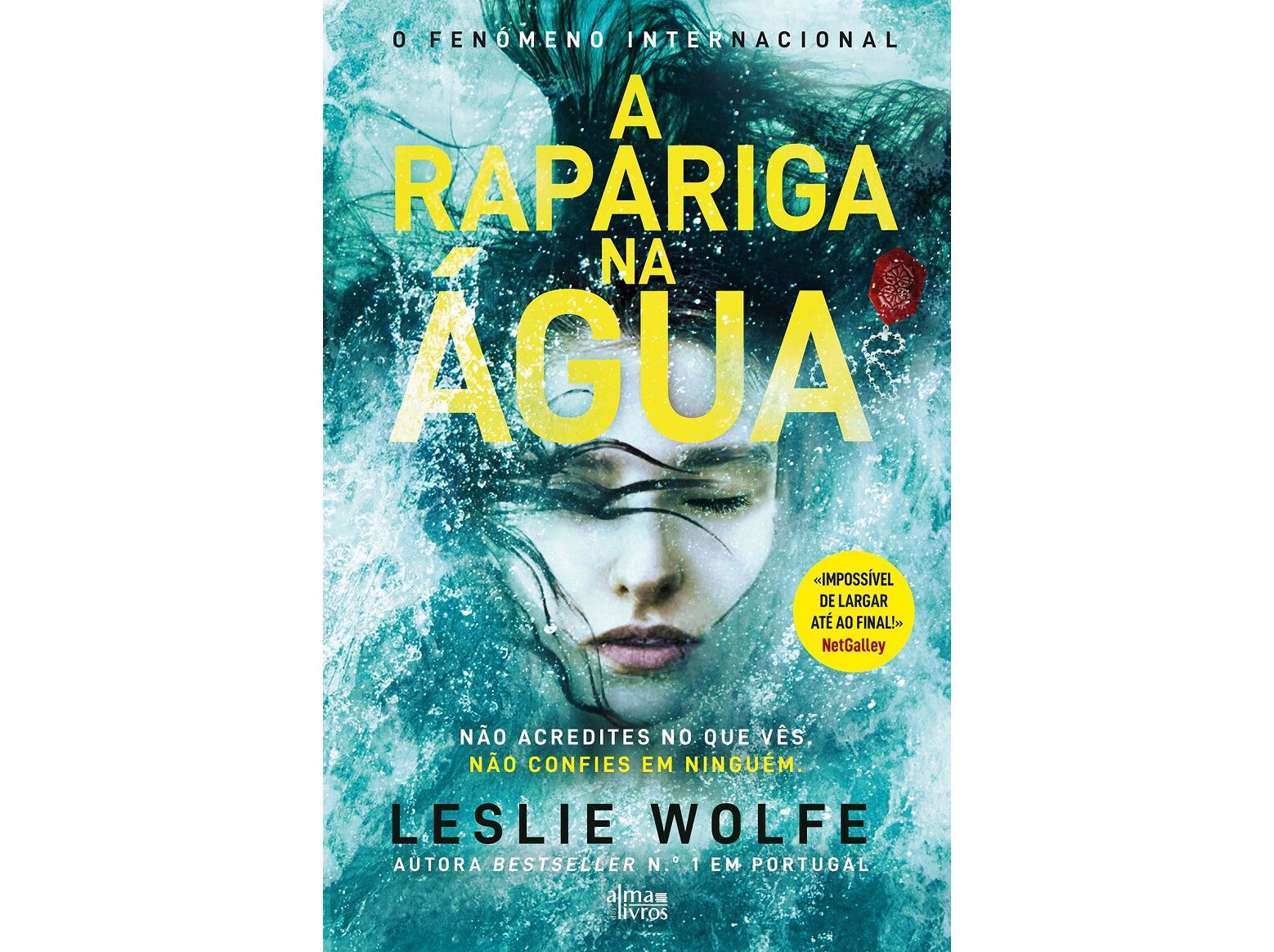 LIVRO A RAPARIGA NA &Aacute;GUA DE LESLIE WOLFE image number 0