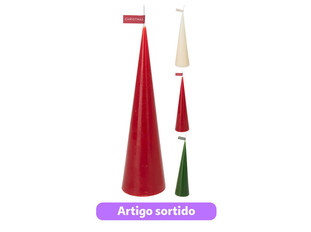 VELA &Aacute;RVORE NATAL &Oslash;6.5X25CM MODELOS SORTIDOS image number 0