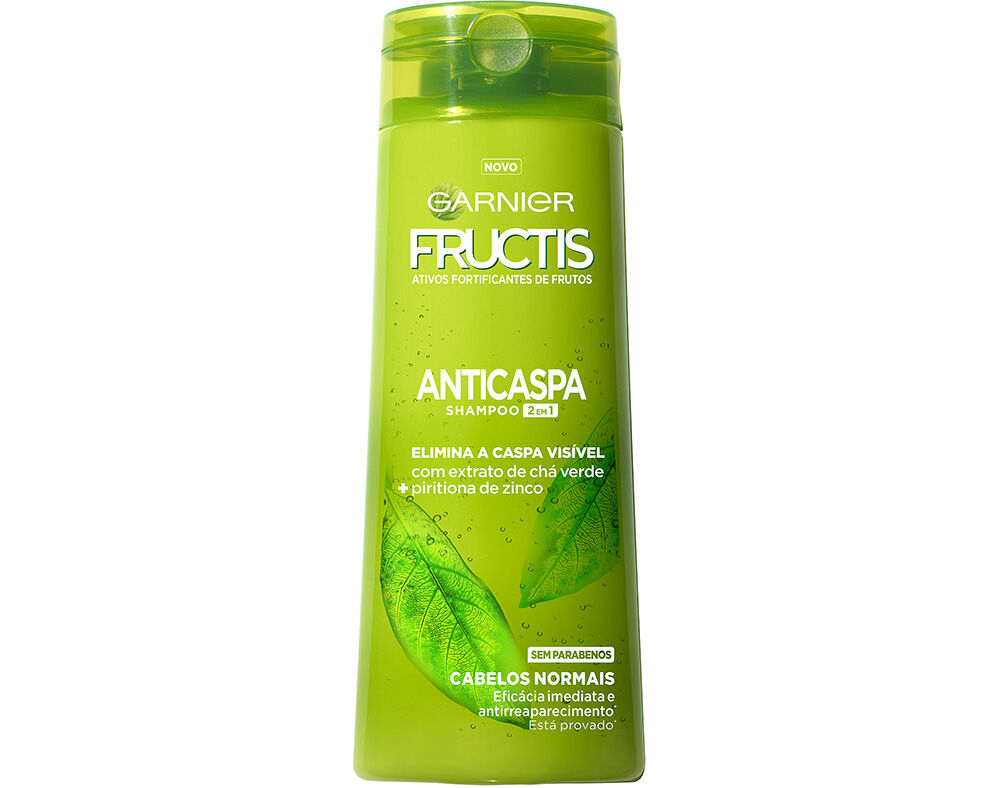 CHAMP&Ocirc; FRUCTIS ANTICASPA CL&Aacute;SSICO 2 EM 1 400ML image number 0