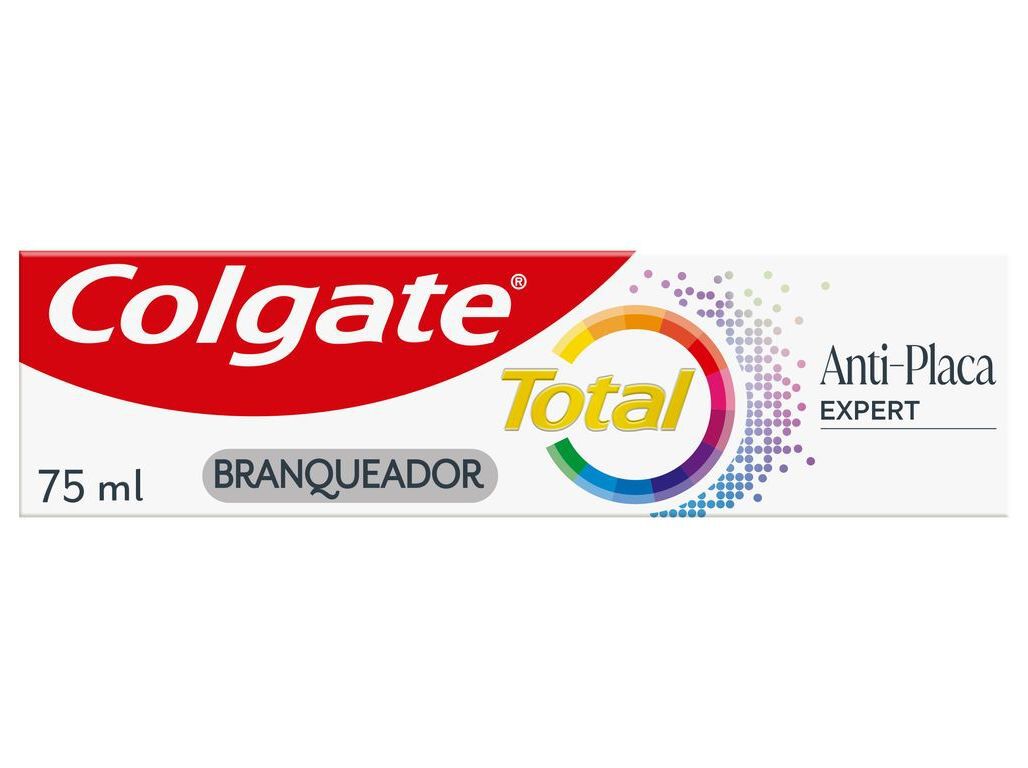 PASTA DENT&Iacute;FRICA COLGATE TOTAL PLAQUE WHITE 75ML image number 1