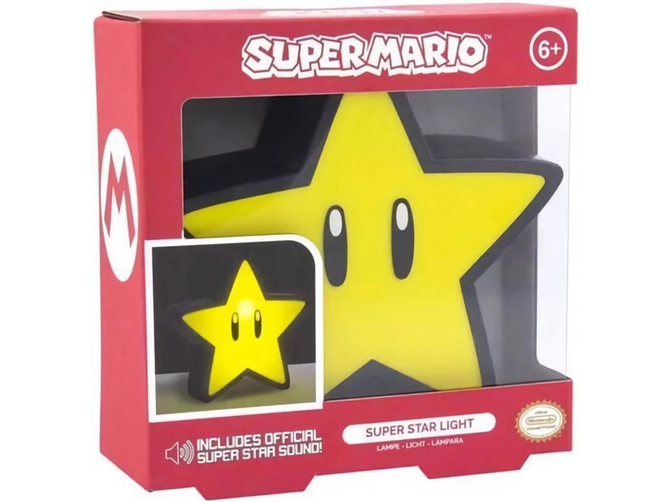 CANDEEIRO SUPER M&Aacute;RIO FORMA ESTRELA C/ SOM image number 2