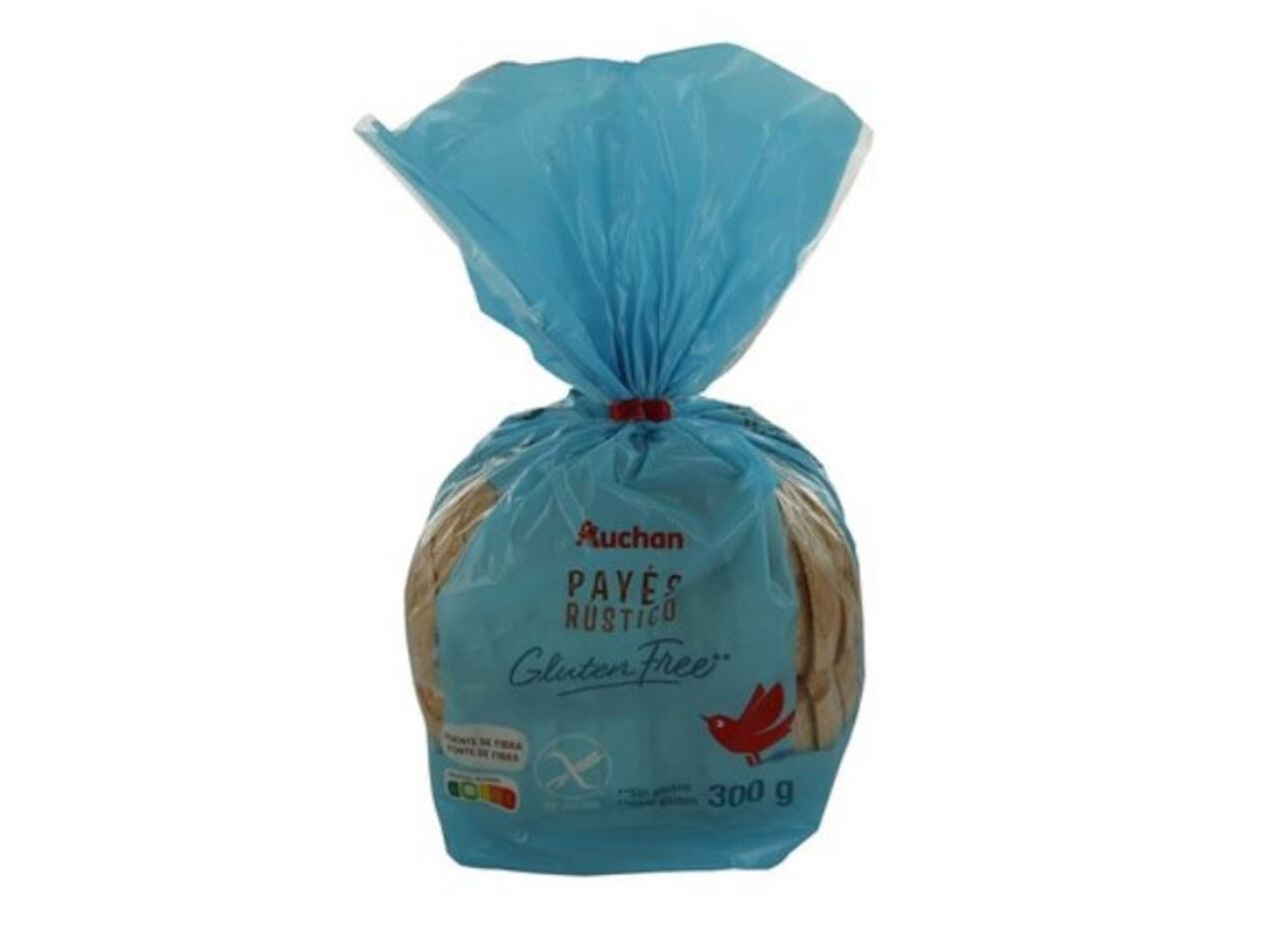 P&Atilde;O AUCHAN R&Uacute;STICO SEM GL&Uacute;TEN 300G