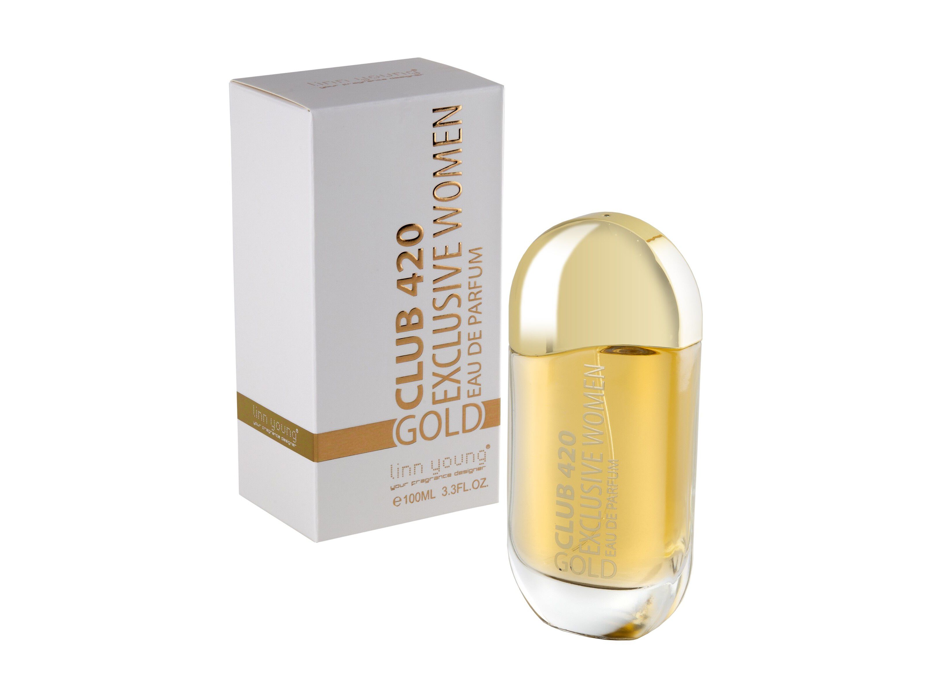 EAU DE PARFUM LINN YOUNG CLUB 420 GOLD 100 ML image number 0