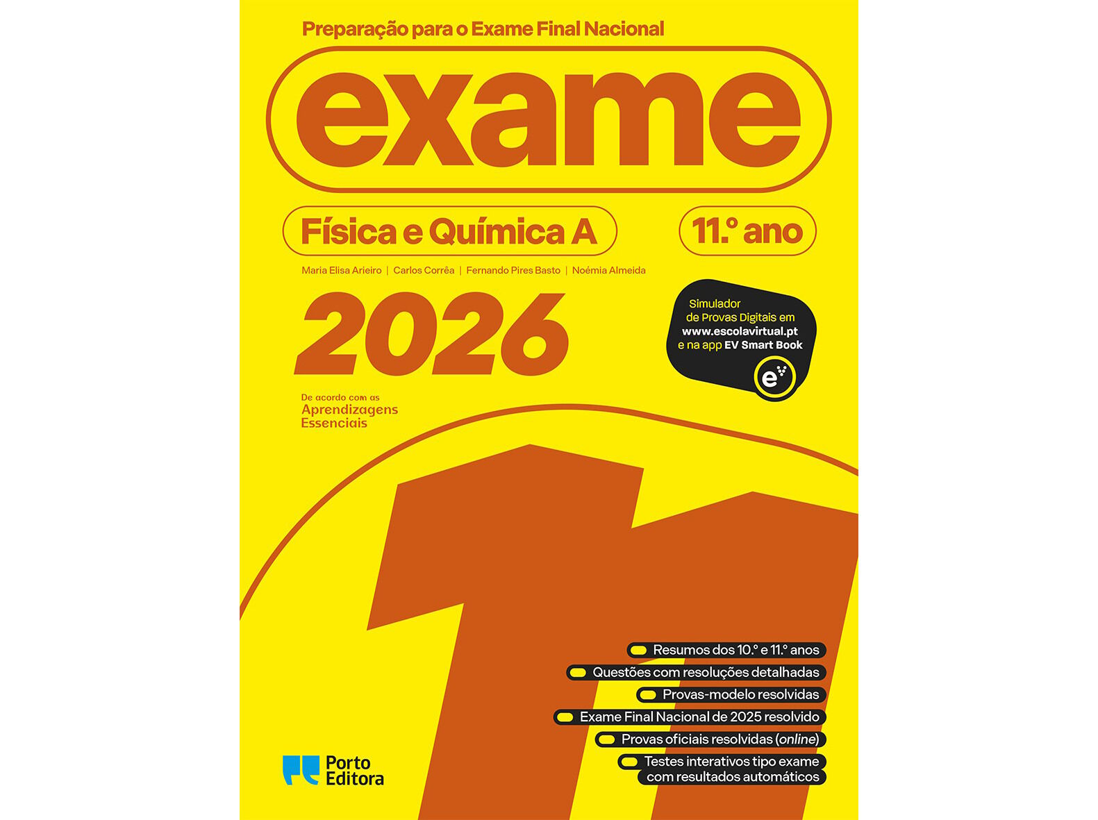 LIVRO PREPARA&Ccedil;&Atilde;O P/EXAME FINAL 2026 - F&Iacute;SICA E QU&Iacute;MICA A - 11 image number 0