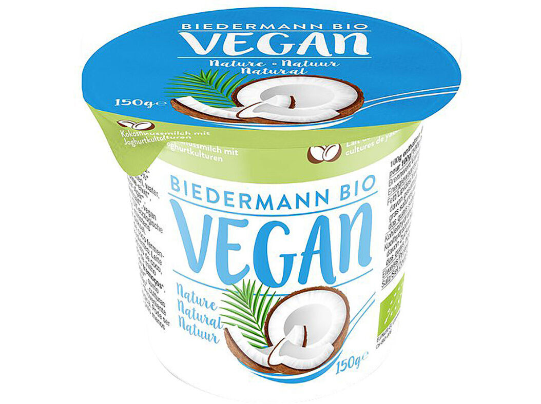 COCOGURTE BIEDERMENN BIO VEGAN NATURAL 150G