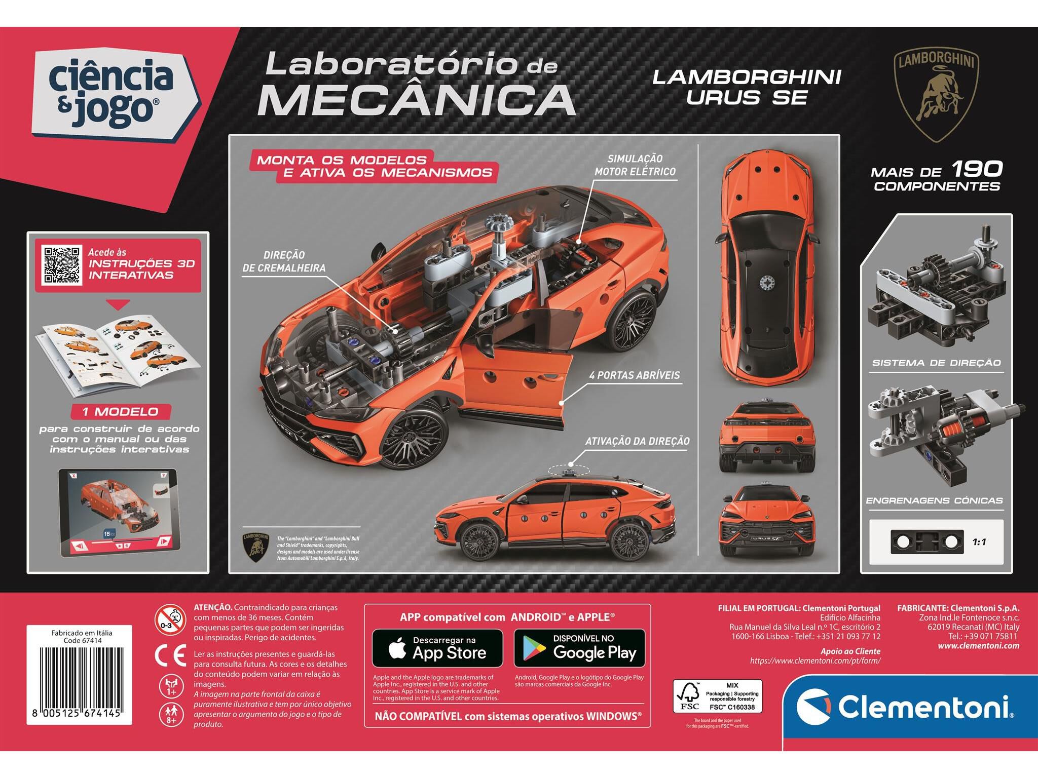LABORAT&Oacute;RIO MEC&Acirc;NICA CLEMENTONI LAMBORGHINI URUS image number 2