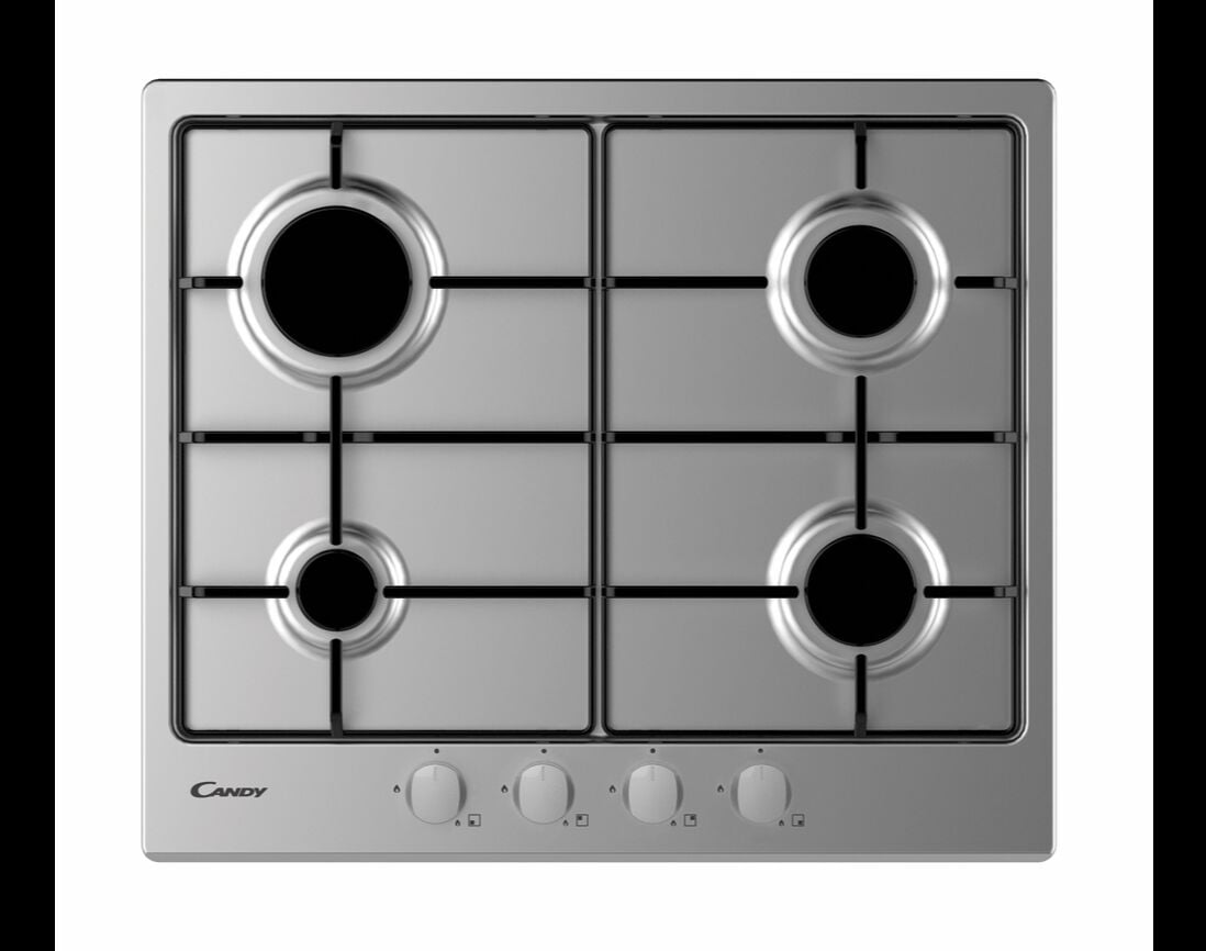 PLACA A G&Aacute;S CANDY CHW6BRX 4 QUEIMADORES 60CM INOX