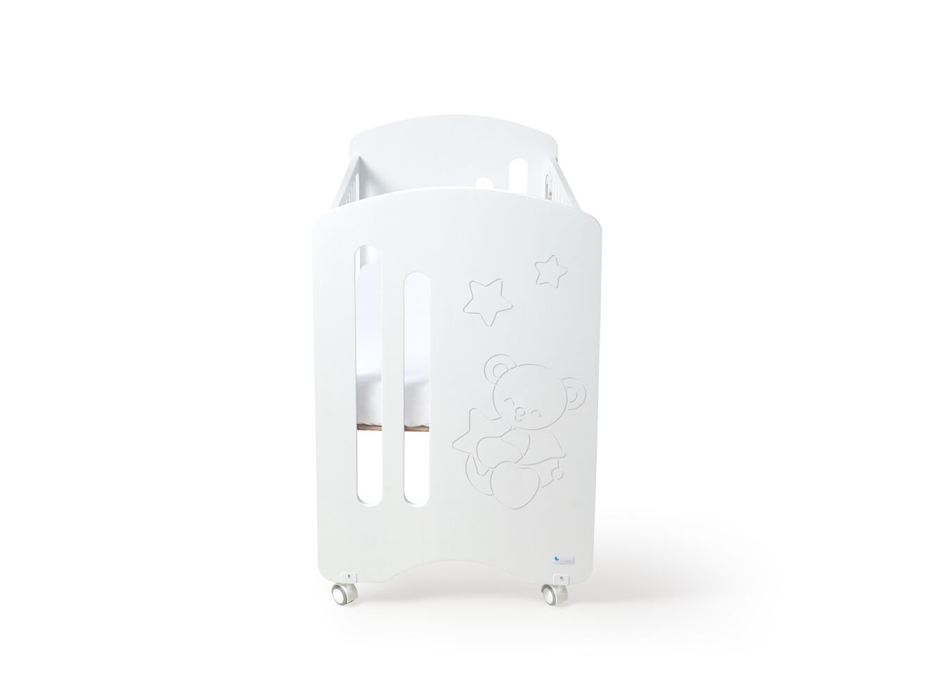 CAMA INTERBABY LOVELY BRANCO 60X120CM image number 2