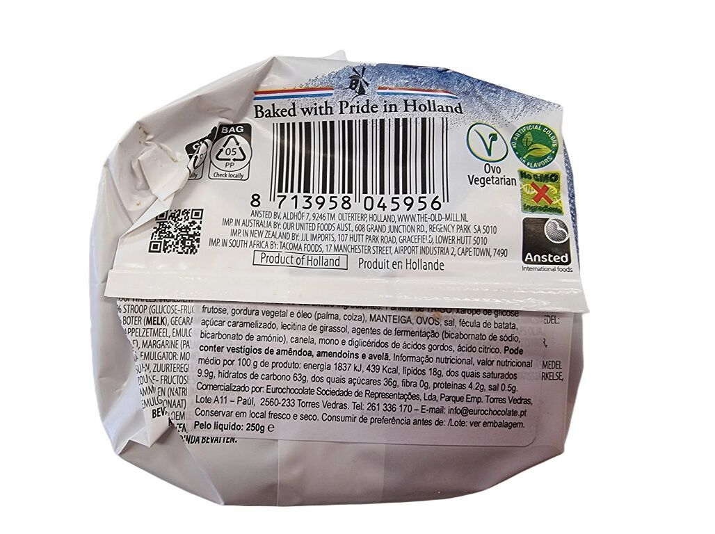 BOLACHAS THE OLD MILL RECHEADAS CARAMELO 250G image number 1