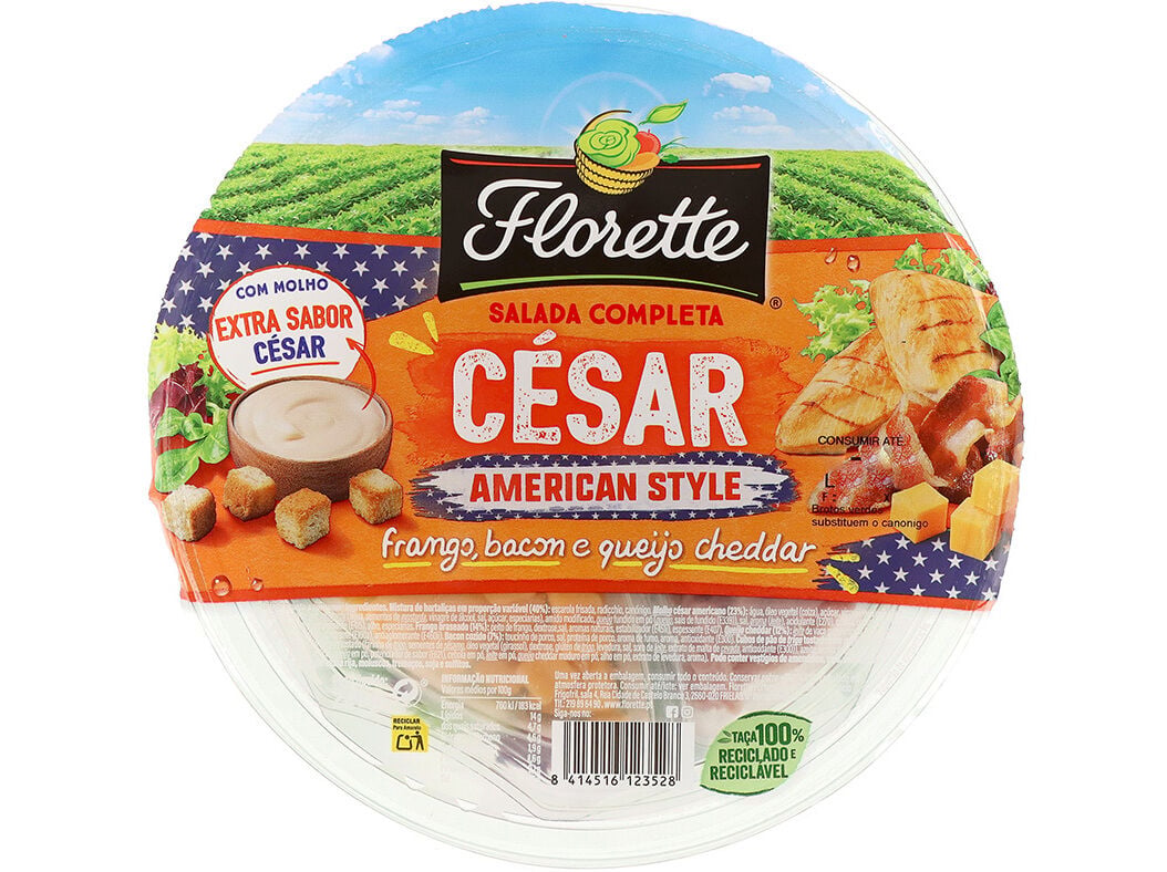 SALADA FLORETTE CESAR TIPO AMERICANO 200 GR image number 0