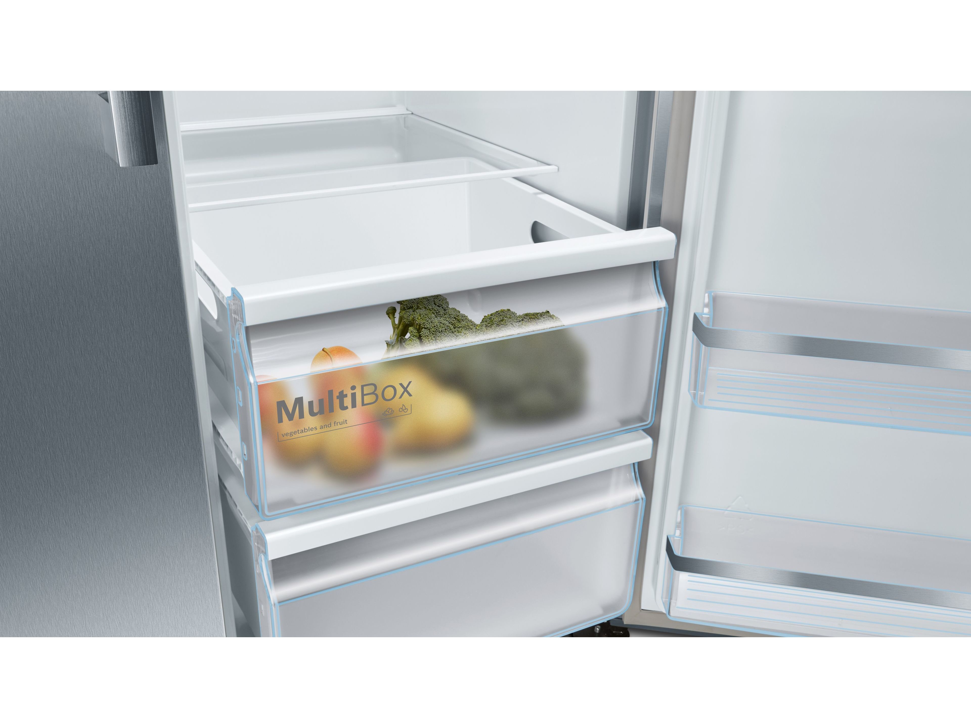 FRIGOR&Iacute;FICO AMERICANO BOSCH KAD93AIDP INOX D 562 L image number 2