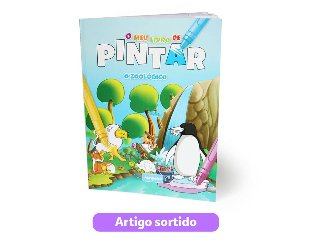 LIVRO O MEU LIVRO DE PINTAR - MODELOS SORTIDOS image number 1