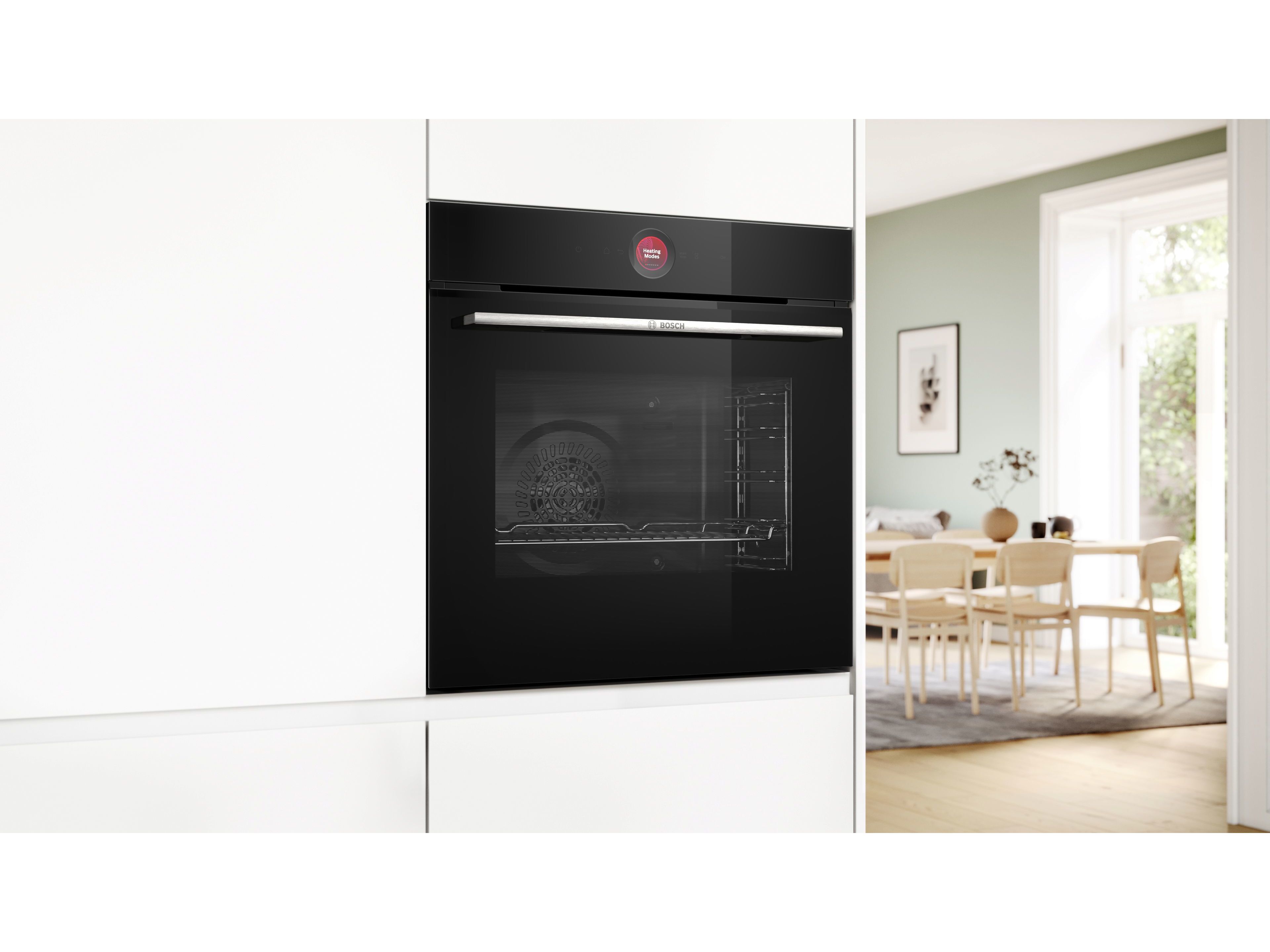 FORNO MULTIFUN&Ccedil;&Otilde;ES BOSCH HBG7742B1 PIROLITICO A+ 71L 3600W image number 5