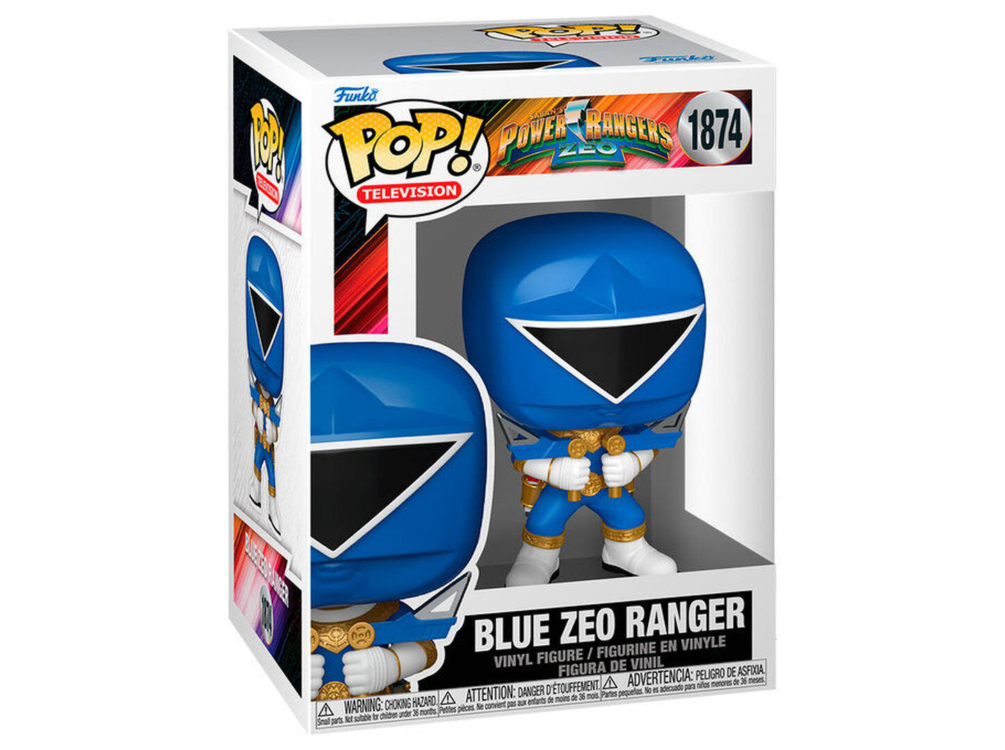 FIGURA POP! FUNKO PR Z- ZEO RANGER AZUL image number 0