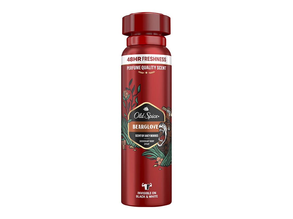 DESODORIZANTE SPRAY OLD SPICE BEARGLOVE 150ML image number 0