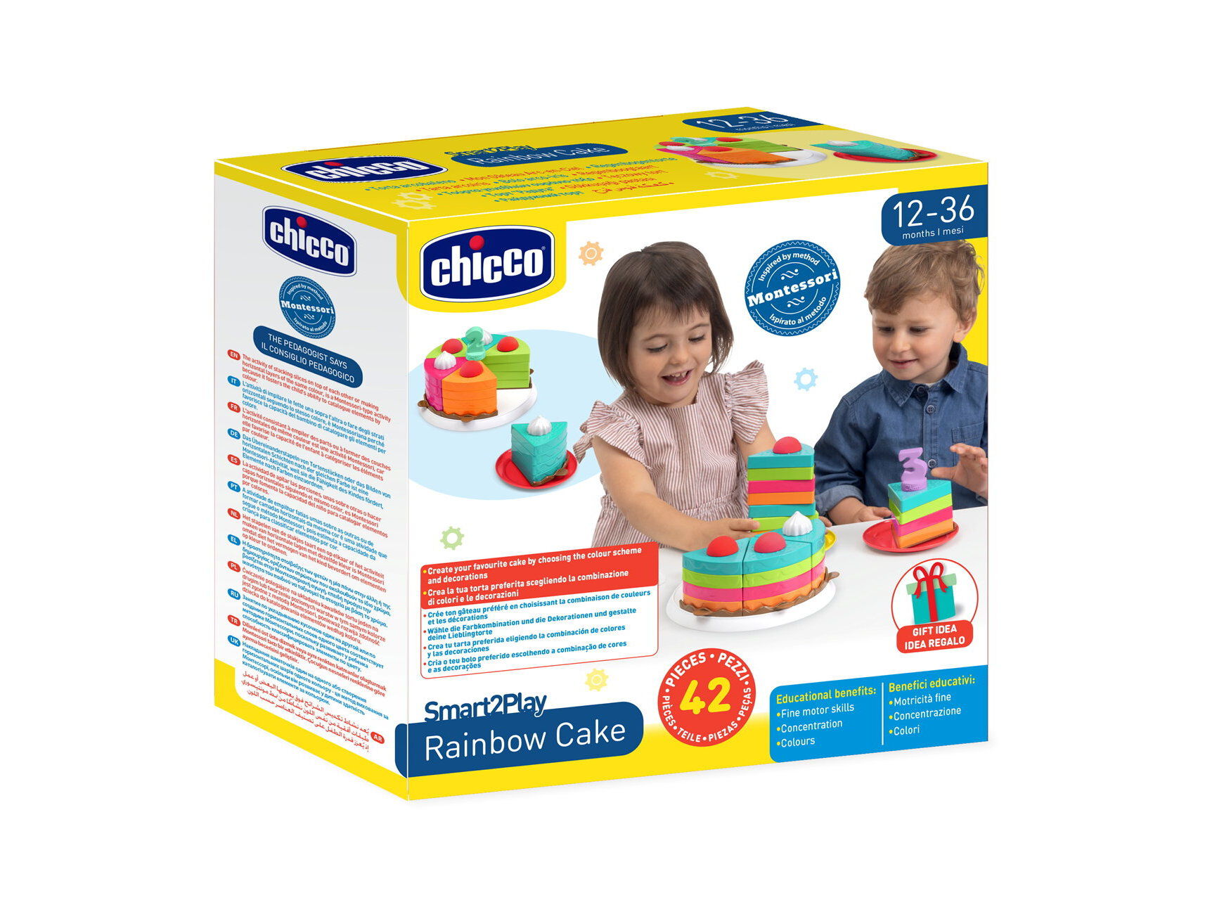 BOLO ARCO IRIS CHICCO image number 1