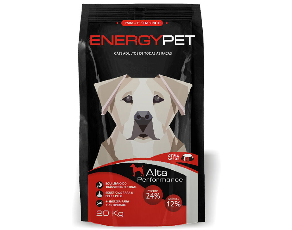 RA&Ccedil;&Atilde;O PARA C&Atilde;O ENERGYPET PERFORMANCE 20KG