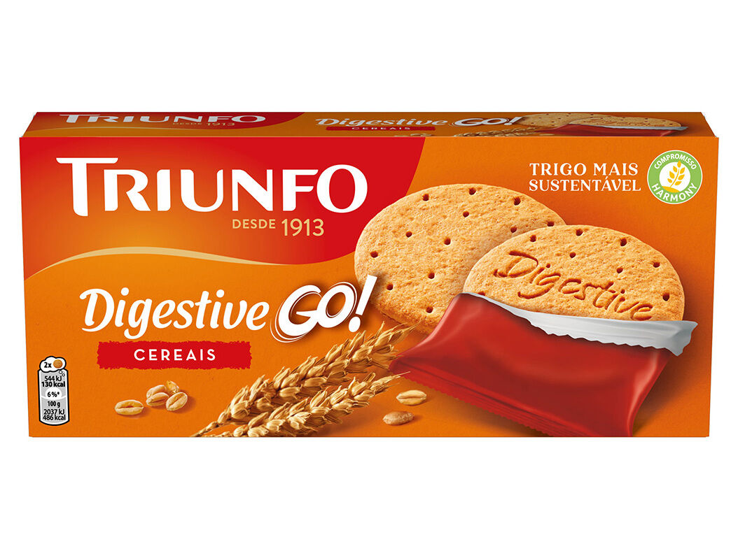 BOLACHA TRIUNFO DIGESTIVE GO 160G image number 0