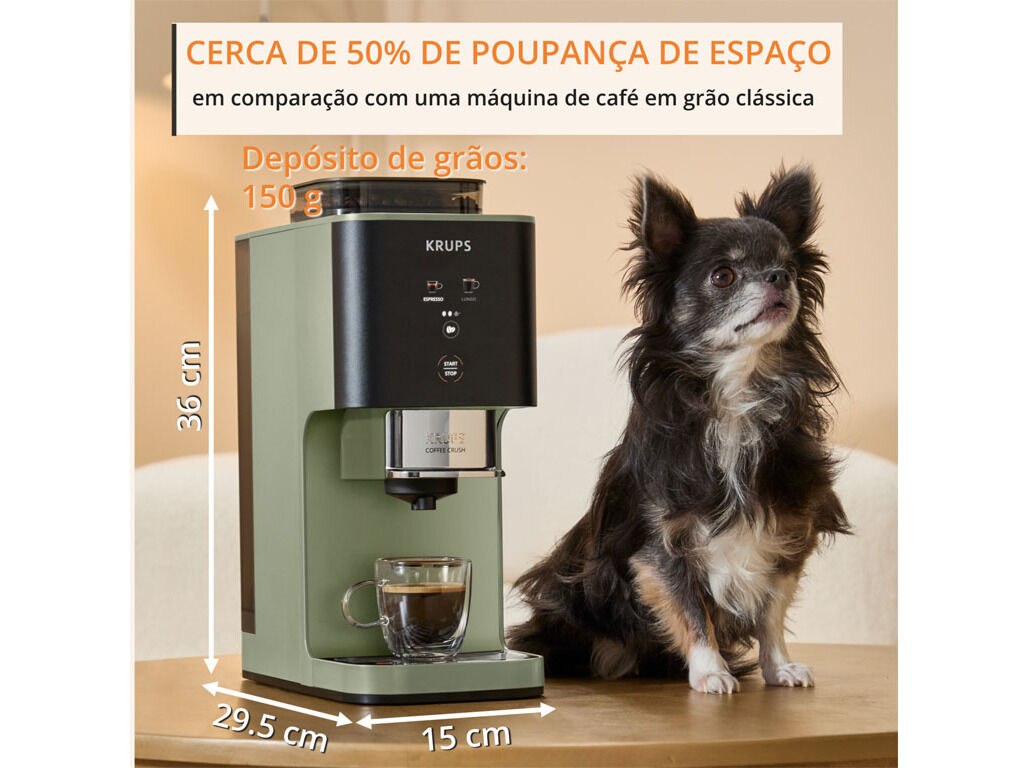 M&Aacute;QUINA CAF&Eacute; EXPRESSO KRUPS SA401LE0 CRUSH LINCHEN image number 4