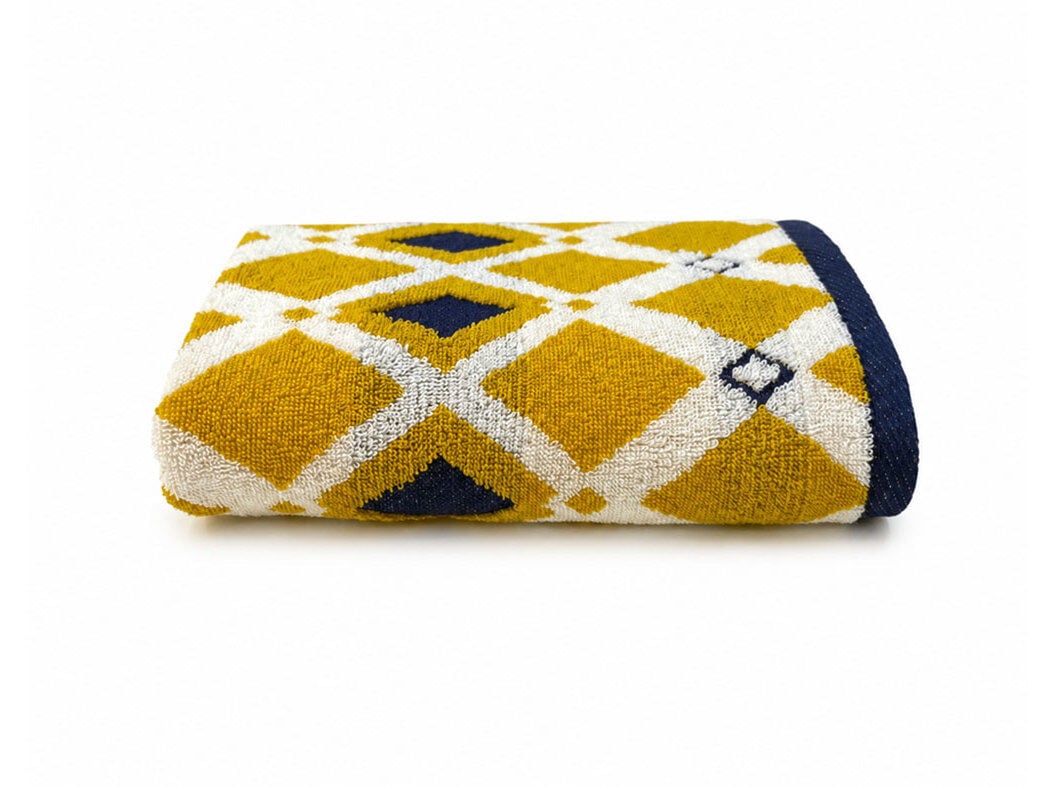 TOALHA M&Atilde;OS MUNDOTEXTIL AMARELO 550 GR 50X100 CM