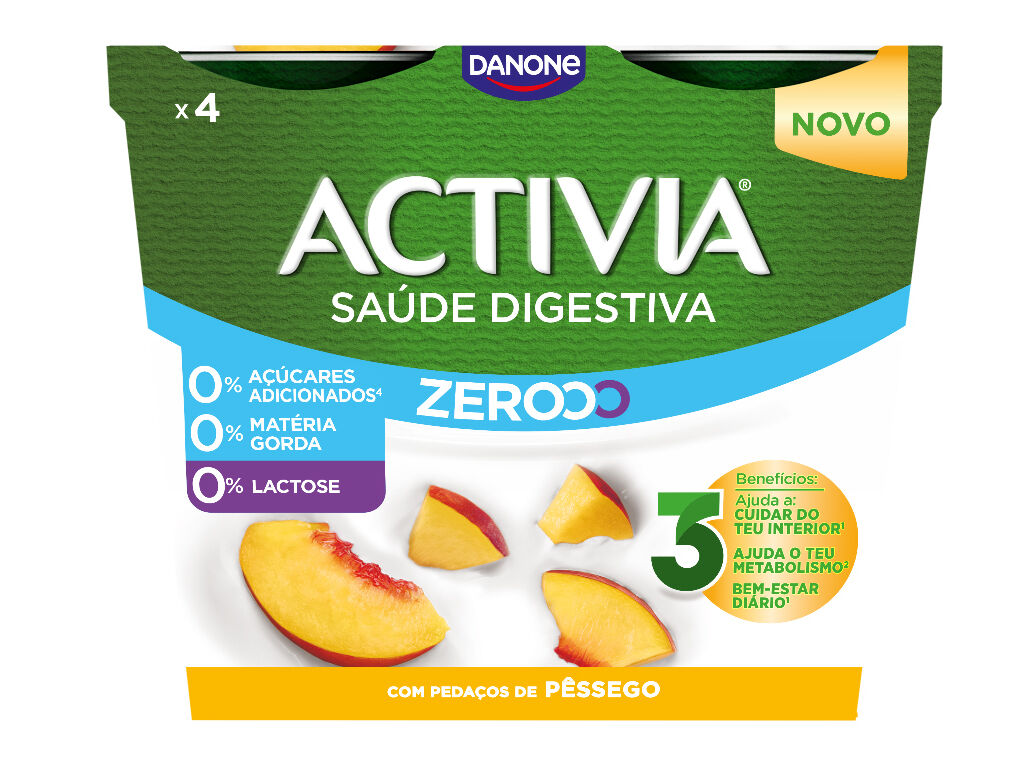 BIFIDUS ACTIVIA P&Ecirc;SSEGO 000% 4X120G