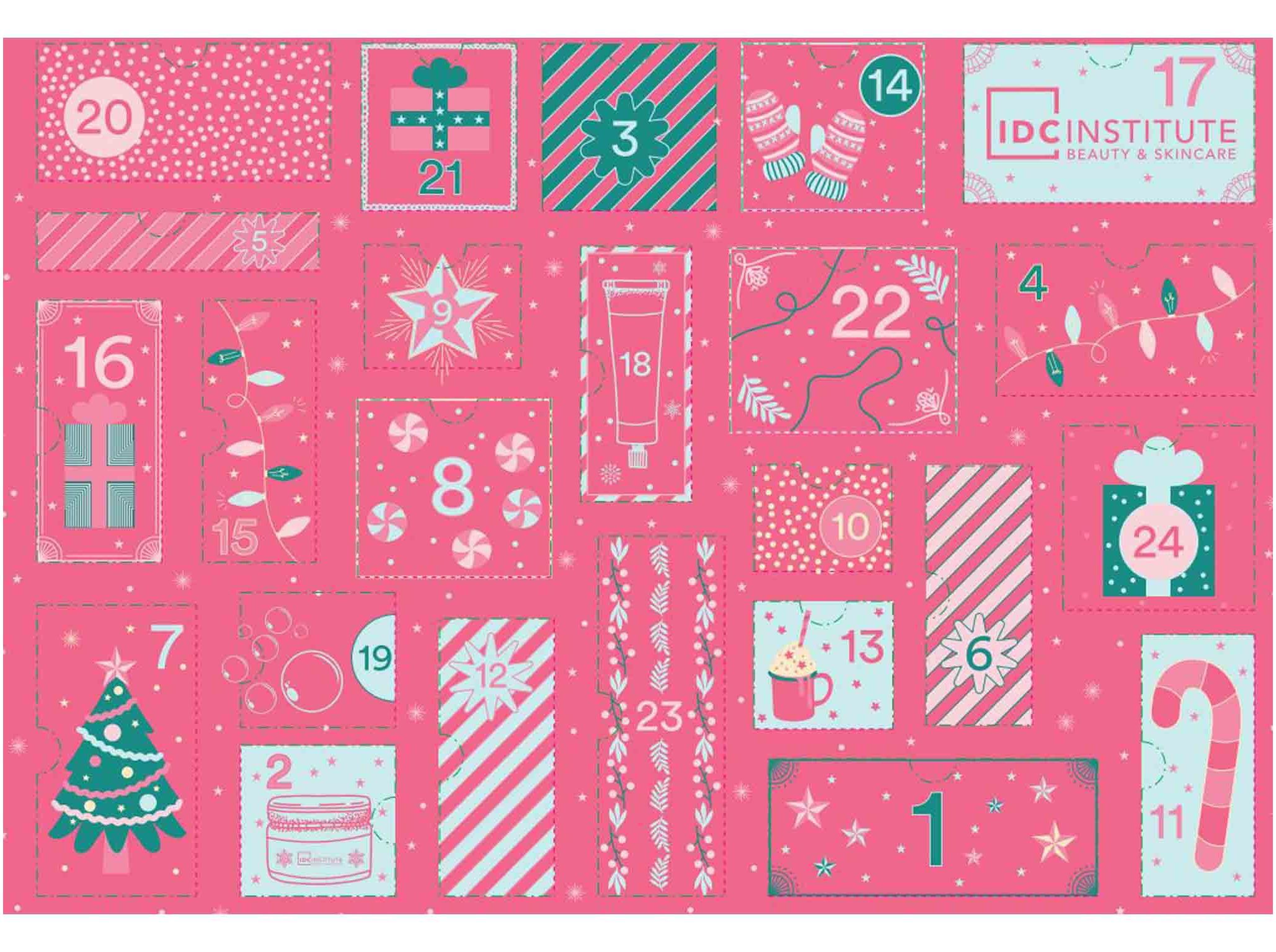 CALEND&Aacute;RIO ADVENTO IDC INSTITUTE 24PCS