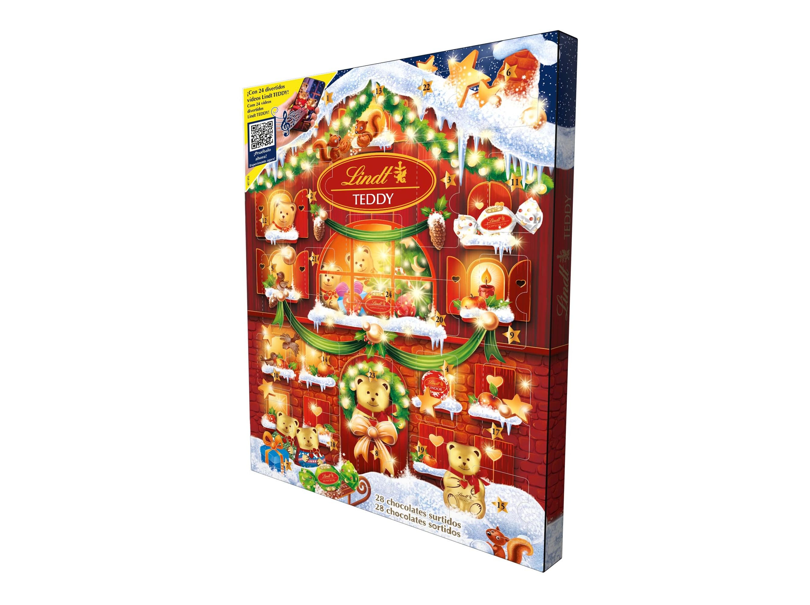 CALEND&Aacute;RIO ADVENTO LINDT CHOCOLATE 170G