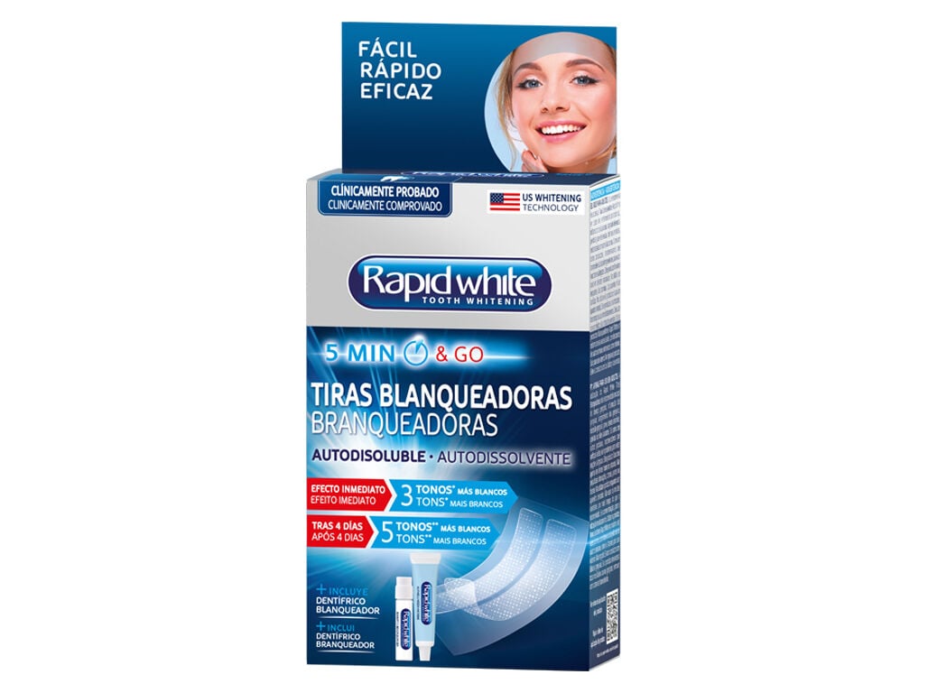 TIRAS BRANQUEADORAS RAPID WHITE 8 UN image number 0