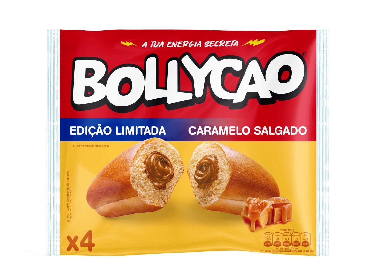 BOLO RECHEADO BOLLYCAO CARAMELO SALGADO 4 UN image number 0