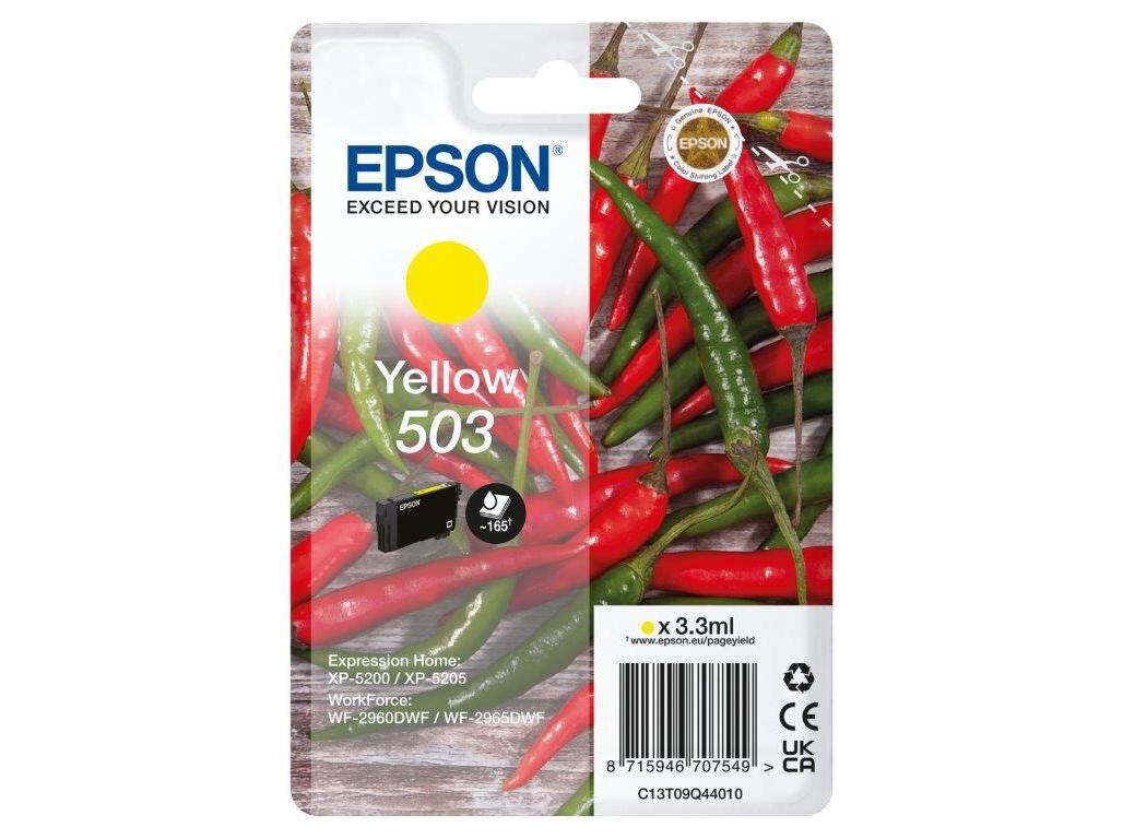TINTEIRO ORIGINAL EPSON SINGLEPACK YELLOW 503 INK image number 0