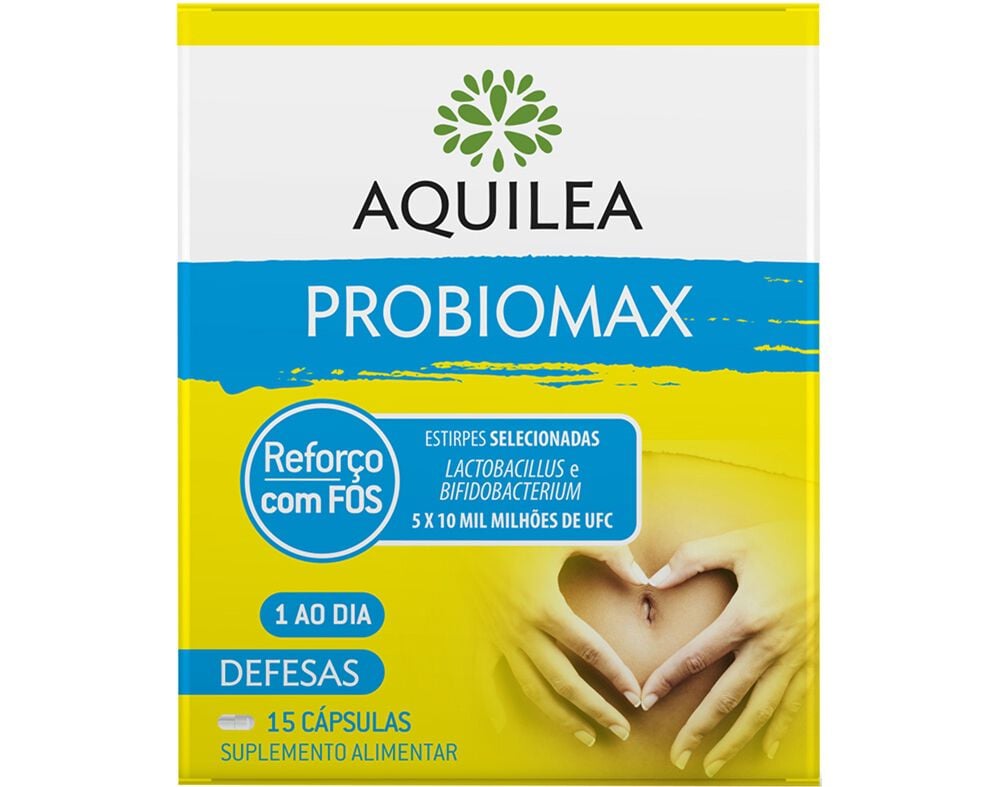 SUPLEMENTO AQUILEA PROBIOMAX 15 CAPSULAS