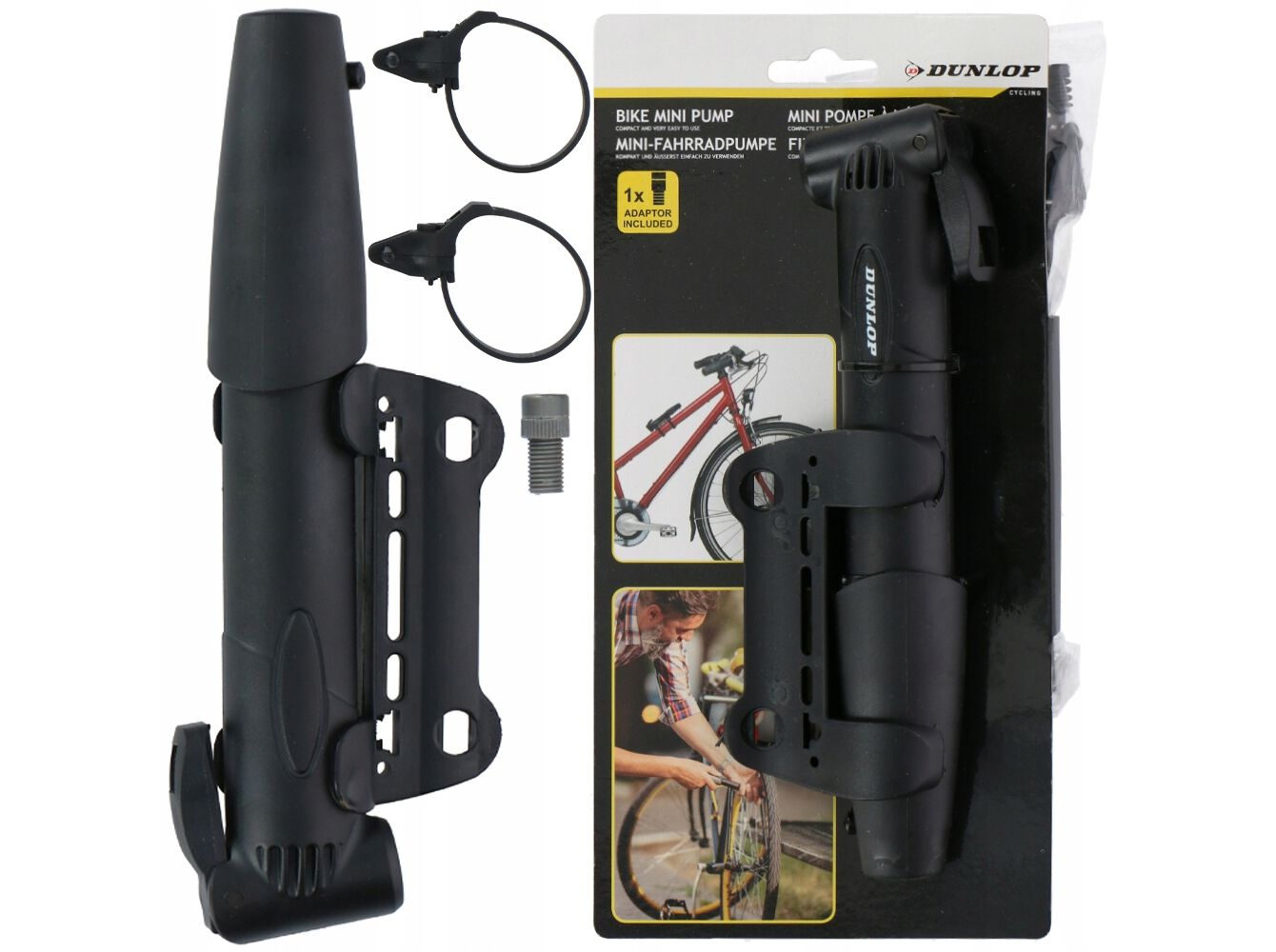 MINI BOMBA BICICLETA DUNLOP image number 1