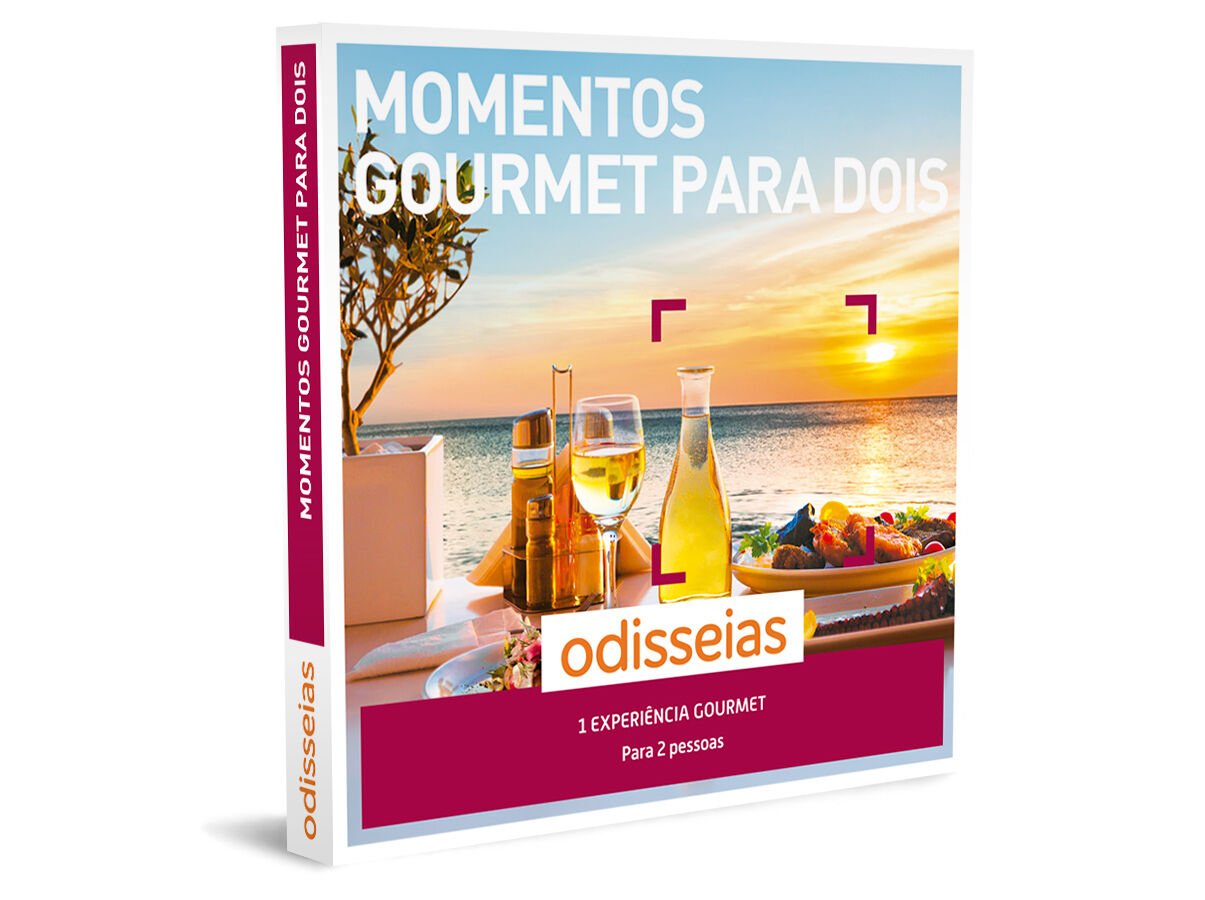 PACK ODISSEIAS MOMENTOS GOURMET PARA DUAS PESSOAS