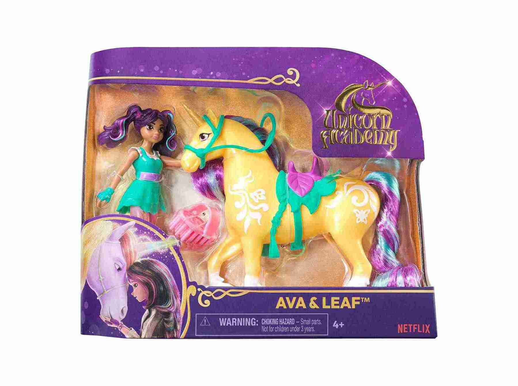 MINI DOLL ACADEMIA UNIC&Oacute;RNIO AVA + LEAF image number 0