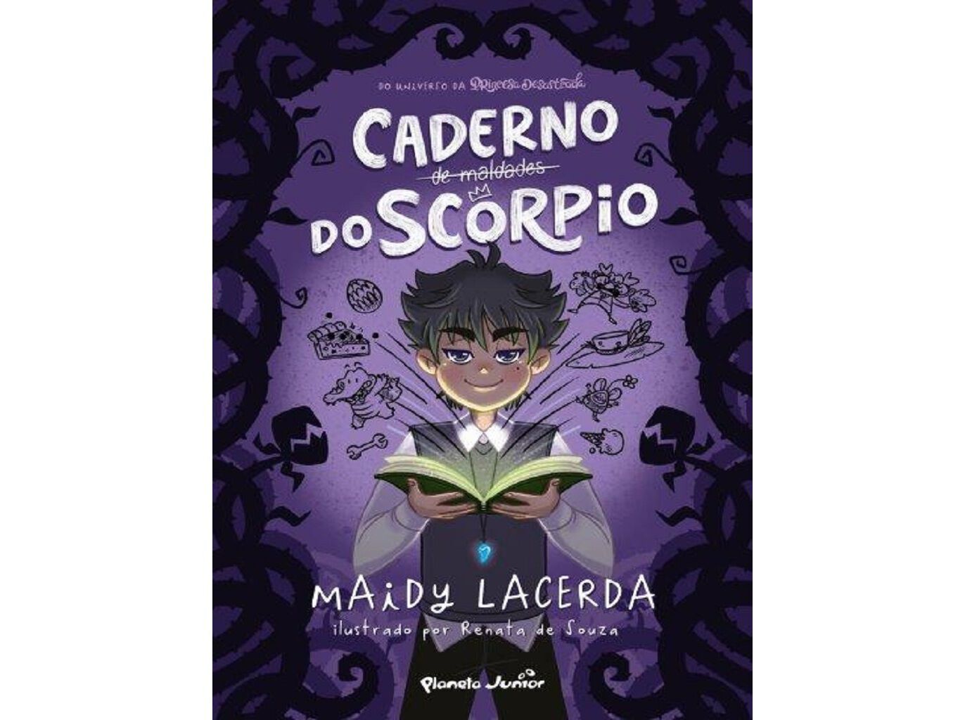 LIVRO CADERNO DE MALDADES DO SCORPIO DE MAIDY LACERDA image number 0