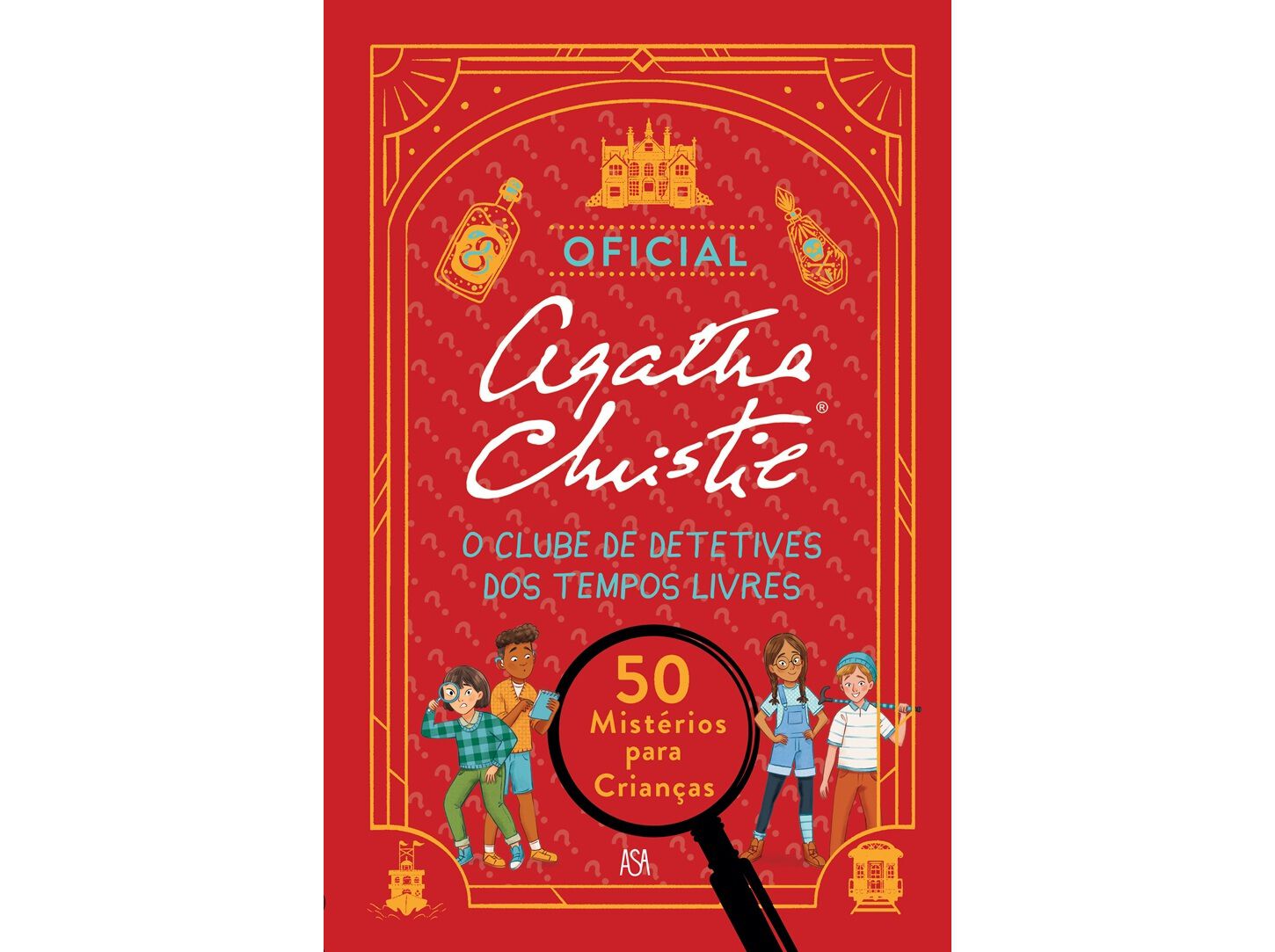 LIVRO O CLUBE DE DETETIVES DOS TEMPOS LIVRES