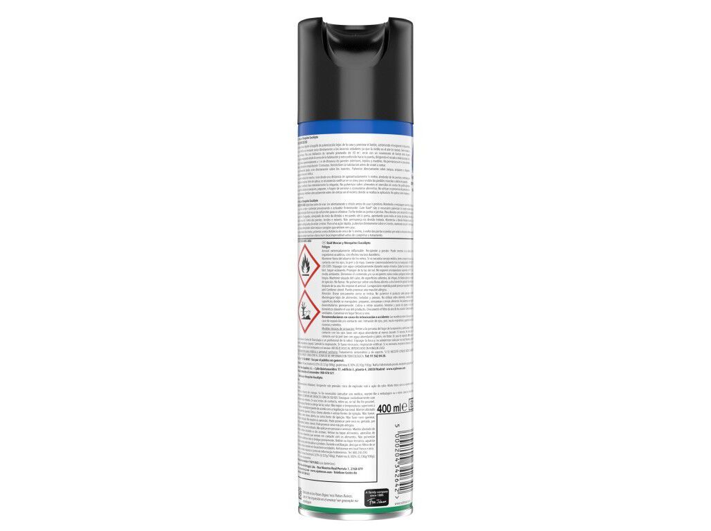 INSECTICIDA RAID MOSCAS&MOSQUITOS EUCALIPTO 400ML image number 1