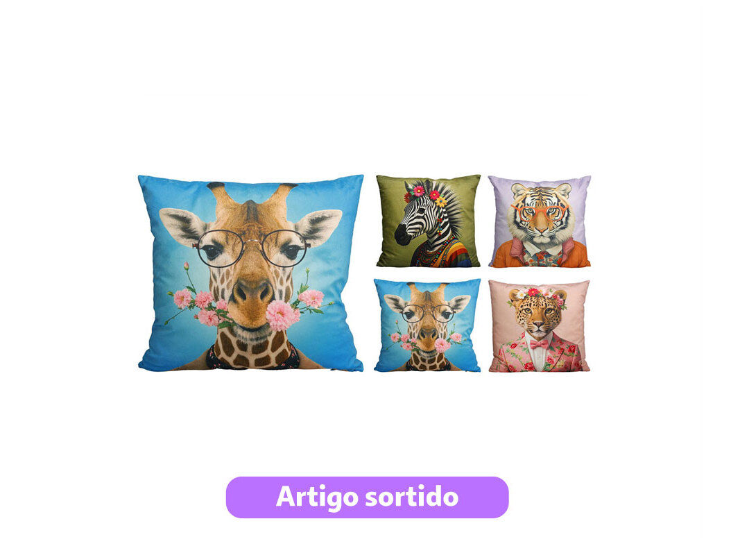 ALMOFADA 45X45CM MODELOS SORTIDOS
