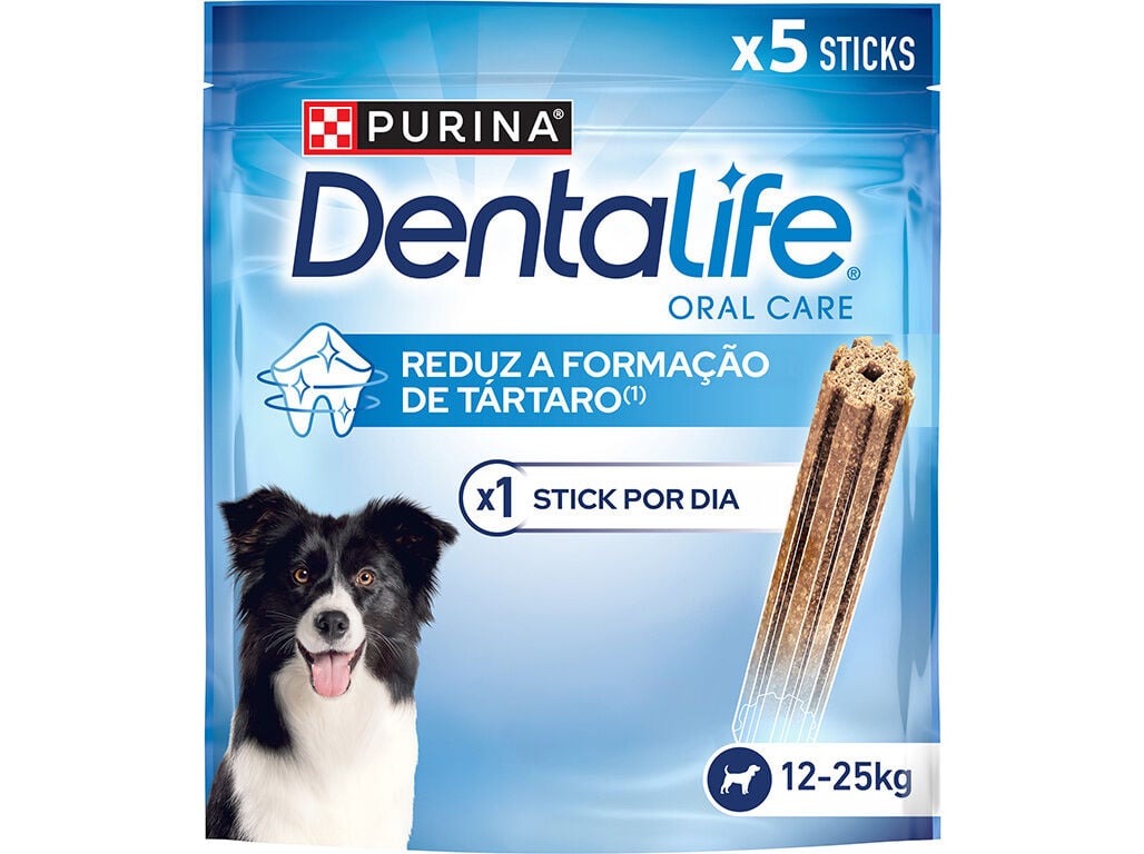 SNACK C&Atilde;O TIRA DENTALIFE RA&Ccedil;A M&Eacute;DIA 115G image number 0