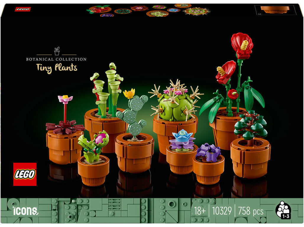 PLANTAS EM MINIATURA LEGO ICONS 10329 image number 0