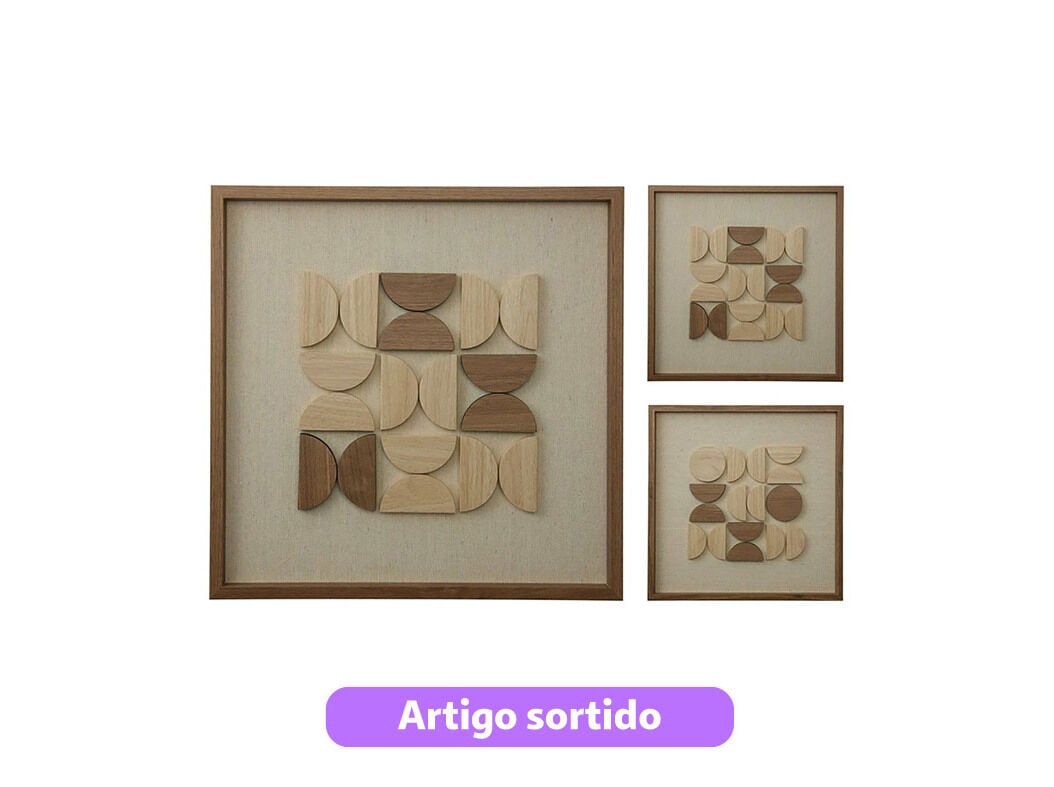 QUADRO 38X38X2CM MODELOS SORTIDOS